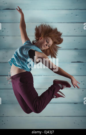 Immagine composita di piuttosto ballerino break Foto Stock