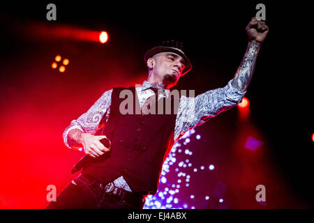 J-Ax suona dal vivo all'Alcatraz Milano Italia © Roberto Finizio/Alamy Live News Foto Stock