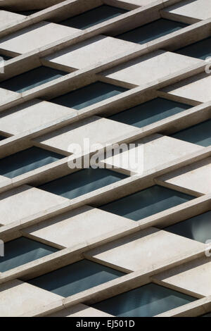 Ufficio postale da Adalberto Libera e Mario de Renzi anni 1933-35 Testaccio a Roma Italia Palazzo della Posta, Via Marmorata Foto Stock