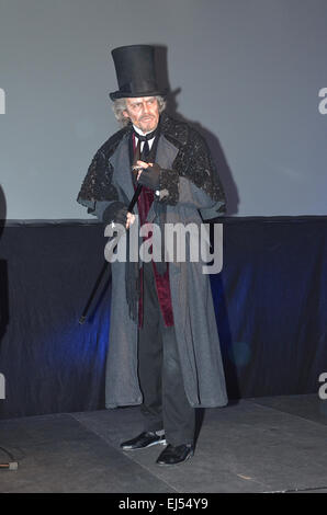 Photocall per una nuova produzione di Charles Dickens' A Christmas Carol a Koenigs Pilsener Arena offre: Felix Martin dove: Oberhausen, Germania Quando: 16 Set 2014 Foto Stock