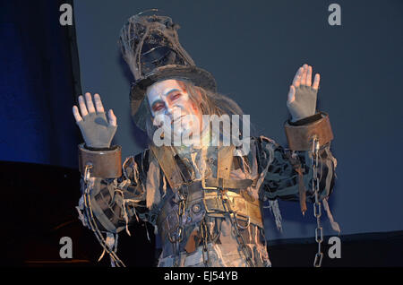 Photocall per una nuova produzione di Charles Dickens' A Christmas Carol a Koenigs Pilsener Arena offre: Mathias Schlung dove: Oberhausen, Germania Quando: 16 Set 2014 Foto Stock