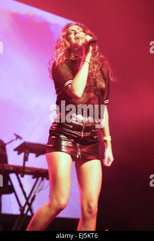 Austin, Texas, Stati Uniti d'America. 22 Mar, 2015. Tove lo esegue a Perez Hilton 8 annuale di una notte ad Austin durante SXSW Musica su Marzo 21, 2015 ad Austin in Texas. Credito: Rahav Segev/ZUMA filo/Alamy Live News Foto Stock
