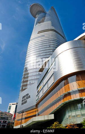 Bitexco torre finanziaria. La città di Ho Chi Minh, Vietnam. Foto Stock