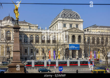 Vienna, Università, 650 anni, Austria Foto Stock