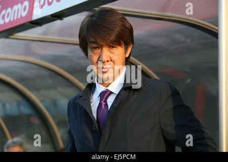 Masahiro Wada (Sanga), 21 marzo 2015 - Calcio /Soccer : 2015 J2 League match tra Omiya Ardija 2-1 Kyoto Sanga a Nack5 Stadium Omiya, Saitama, Giappone. (Foto di YUTAKA/AFLO SPORT) [1040] Foto Stock