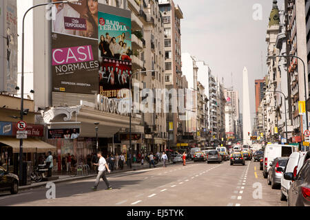 Argentina, Buenos Aires, Av Corrientes, Teatro Metropolitan teatro citi Foto Stock