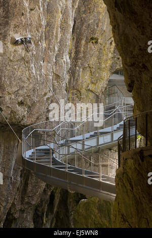 Grotta,Parco Nazionale di Skocjanske, Istria, Slovenia, Europa Foto Stock