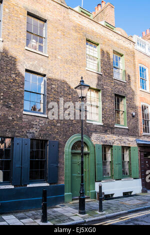 Georgian Merchant's case Spitalfields - Londra Foto Stock