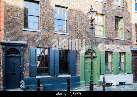 Georgian Merchant's case Spitalfields - Londra Foto Stock