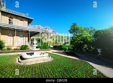 Molla in Vorontsov's residence in montagna Foto Stock