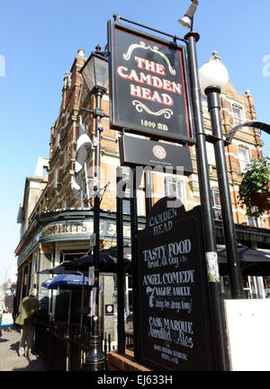 La testa di Camden public house, Islington, Londra Foto Stock