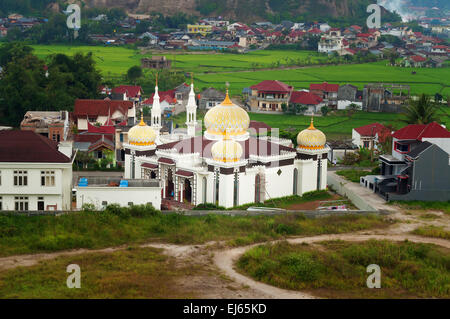 Moschea di Bukittinggi. Sumatra. Indonesia Foto Stock