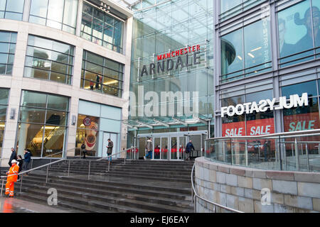 Manchester Arndale shopping centre, Inghilterra Foto Stock