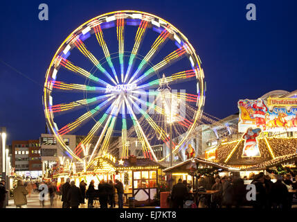 Mercato di Natale, Hagen, Germania Foto Stock