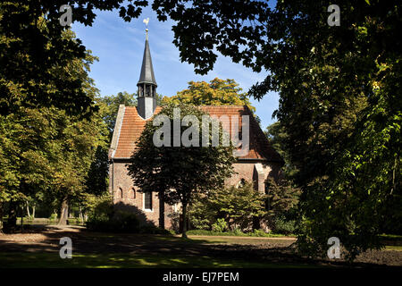 Il castello di cappella Strünkede, Herne, Germania Foto Stock