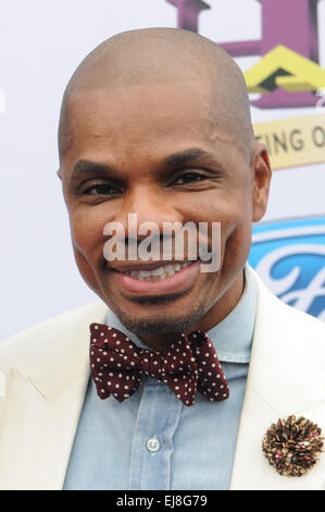 Gli arrivi di celebrità per il 2014 Steve Harvey quartiere Awards il 9 agosto 2014 alla Phillips Arena di Atlanta, GA dotato di: Kirk Franklin dove: Atlanta, Georgia, Stati Uniti quando: 09 Ago 2014 Foto Stock