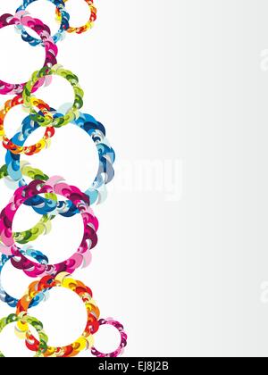 Creative astratto sfondo colorato Foto Stock