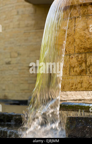 Cascata all'esterno American Indian Museum Foto Stock