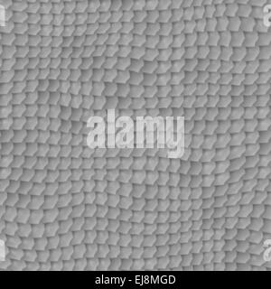 Scale senza giunture pelle di serpente grigio texture grandi Foto Stock