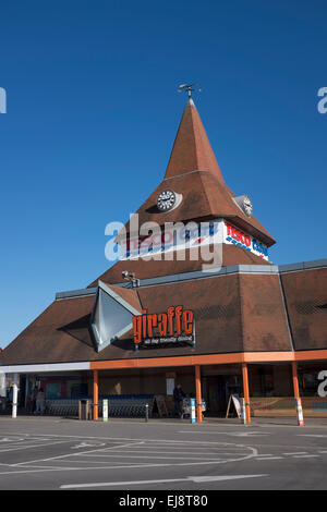 Tesco Extra Store Swindon Foto Stock