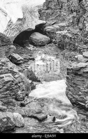 Beck, Abisko alpi, Lapponia, Svezia Foto Stock