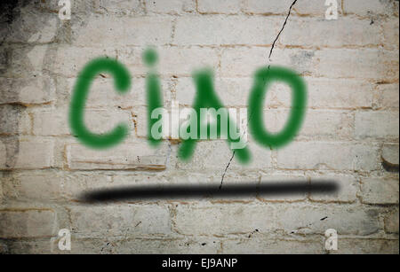 Ciao concetto Foto Stock