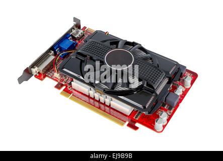 Raccolta elettronica - Computer videocard Foto Stock