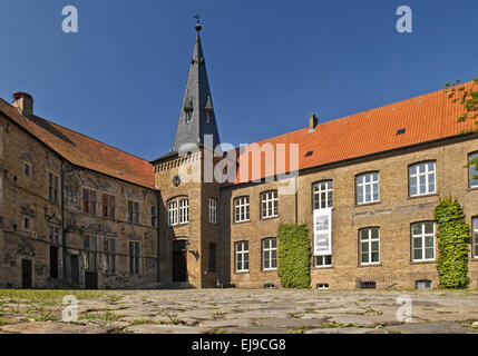 Castello Luedinghausen, Muensterland, Germania Foto Stock