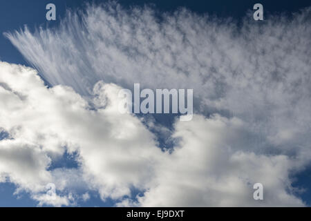 La formazione di nube, Gotland, Svezia Foto Stock