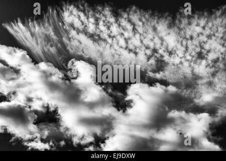 La formazione di nube, Gotland, Svezia Foto Stock