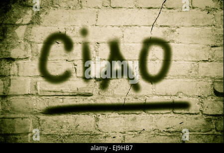 Ciao concetto Foto Stock