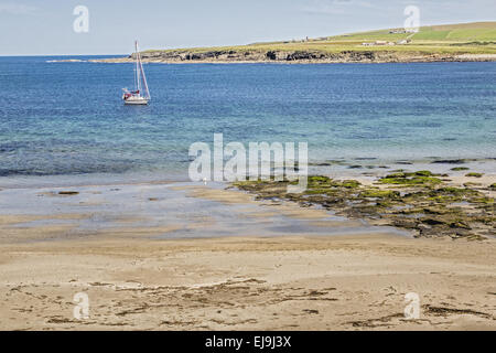 Baia di Skaill Orkney Islands UK Foto Stock