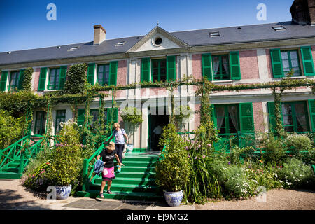 Francia, Europa, Giverny, Claude Monet Foundation, giardini di casa di Monet Foto Stock
