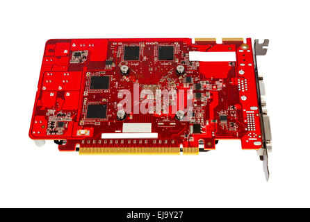 Raccolta elettronica - Computer videocard Foto Stock
