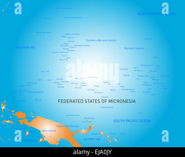 Micronesia Foto Stock