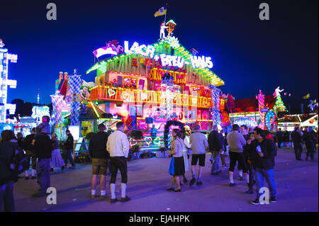 Oktoberfest a Monaco di Baviera Foto Stock