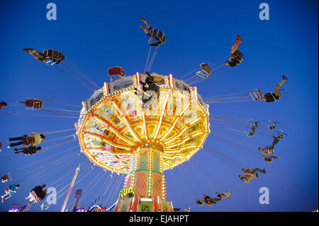 Oktoberfest a Monaco di Baviera Foto Stock