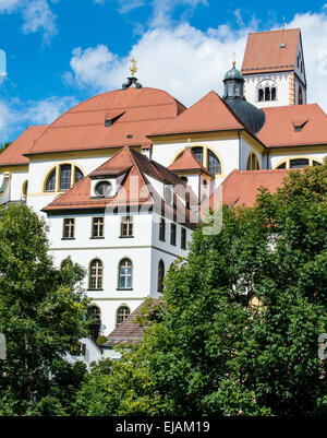 St. Mang's Abbey - Fussen - Germania Foto Stock