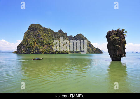 Isola - vaso nei mari del sud Foto Stock