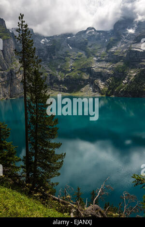 Oeschinensee - Alpi Svizzere - Svizzera Foto Stock