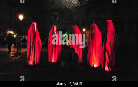 I guardiani del tempo Berlino Germania Foto Stock