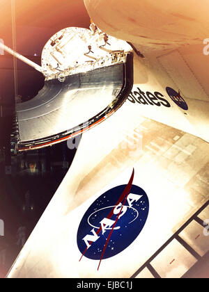 Il Kennedy Space Center Visitor Complex, Cape Canaveral, in Florida, Stati Uniti d'America Foto Stock