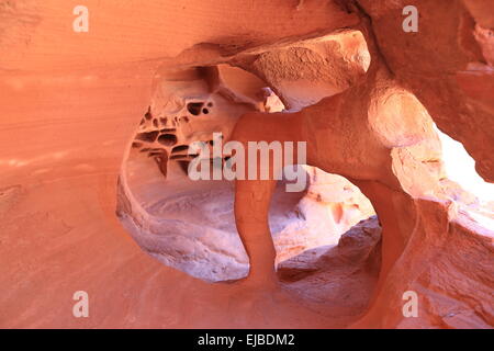 Arco Windstone Valle del Fuoco Nevada Foto Stock