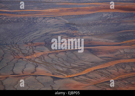 Grand Prismatic Spring im Yellowstone National Par Foto Stock