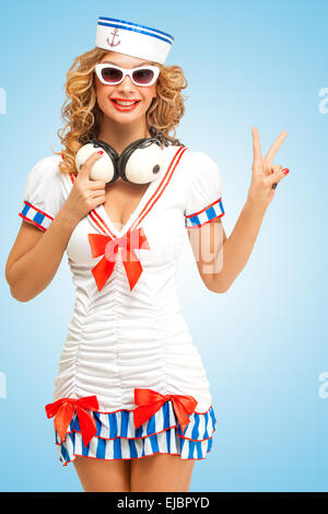 V come vintage. Foto Stock