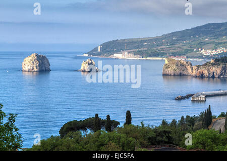 Il famoso monte di Ayu-Dag Foto Stock