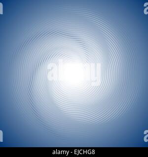 Swirl Blu sfondo astratto Foto Stock