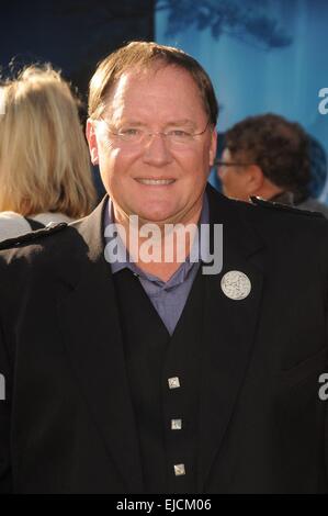 Stati Uniti d'America. John Lasseter presso gli arrivi per Brave Premiere presso il Los Angeles Film Festival (LAFF), il Teatro Dolby, Los Angeles, CA 18 Giugno 2012. Foto di: Dee Cercone/Everett Collection Foto Stock