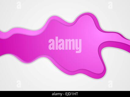Abstract onde viola sullo sfondo Foto Stock