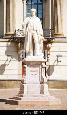 Monumento Hermann von Helmholtz Foto Stock